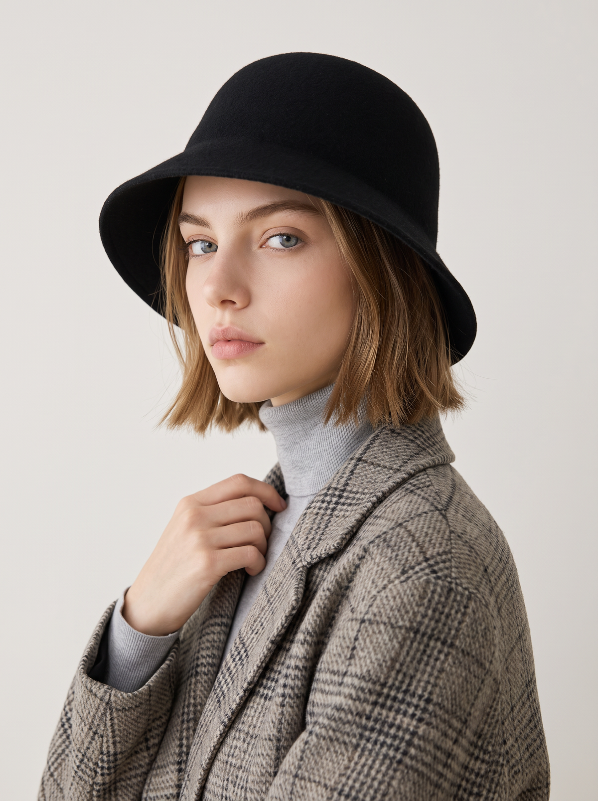 Felted Wool Bucket Hat