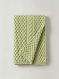 Textured Honeycomb Knit Scarf
