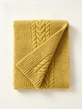 Brushed Rib Wool-Blend Scarf