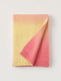 100% Wool Gradient Knit Scarf