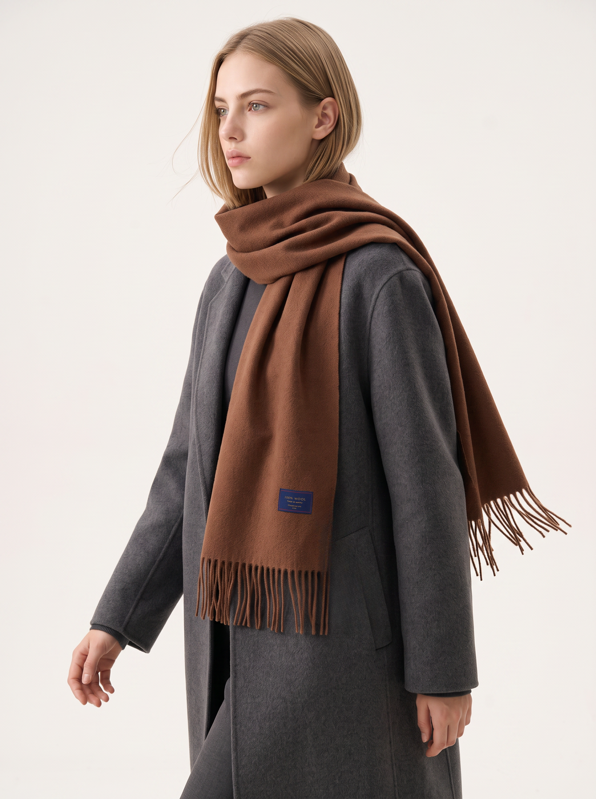 "Alpine Luxe" Premium Merino Wool Scarf
