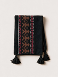Nordic Tassel Knit Scarf