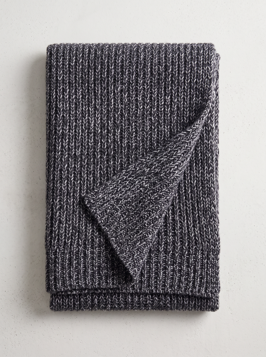 "Natural Layers" Lyocell Wool Cashmere Blend Scarf