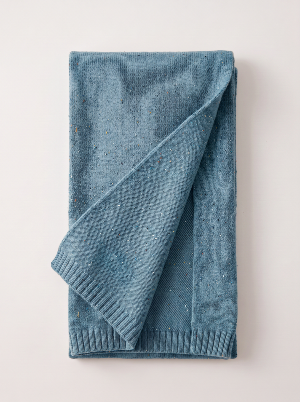 "Speckled Wool" Knit Scarf
