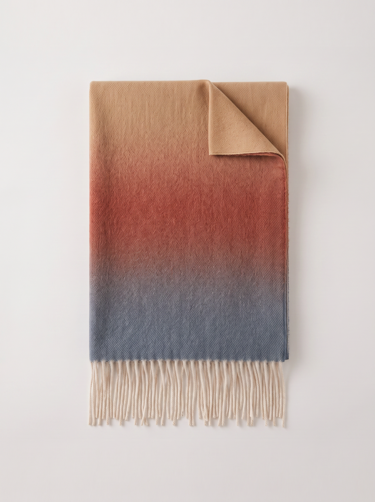 100% Australian Wool Gradient Scarf