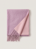 Reversible Contrast Wool Scarf