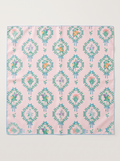 "Silk Bouquet" Floral 100% Mulberry Silk Scarf