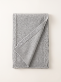 Rib-Knit Pure Wool Scarf