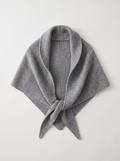 "Sophie's Wrap" Handmade 100% Merino Wool Triangle Shawl