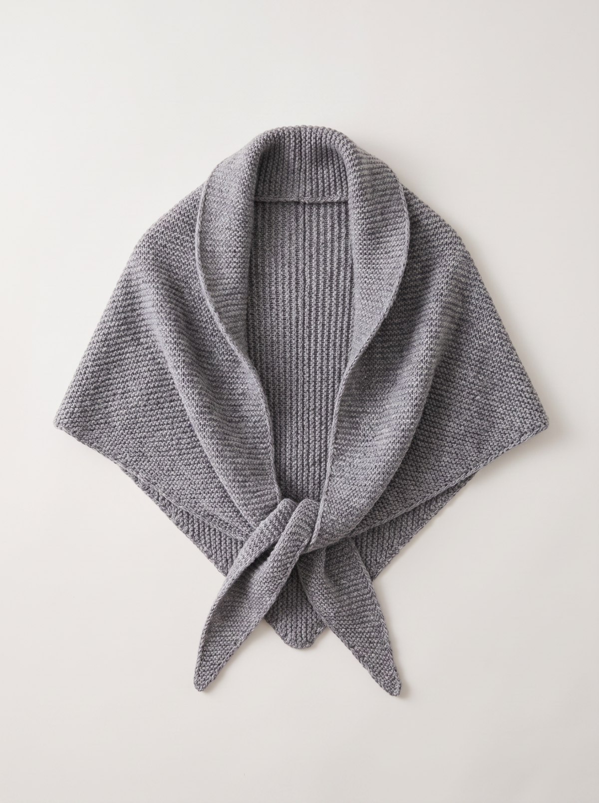 "Sophie's Wrap" Handmade 100% Merino Wool Triangle Shawl