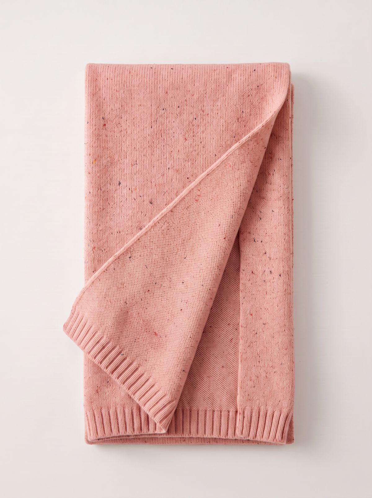 "Speckled Wool" Knit Scarf