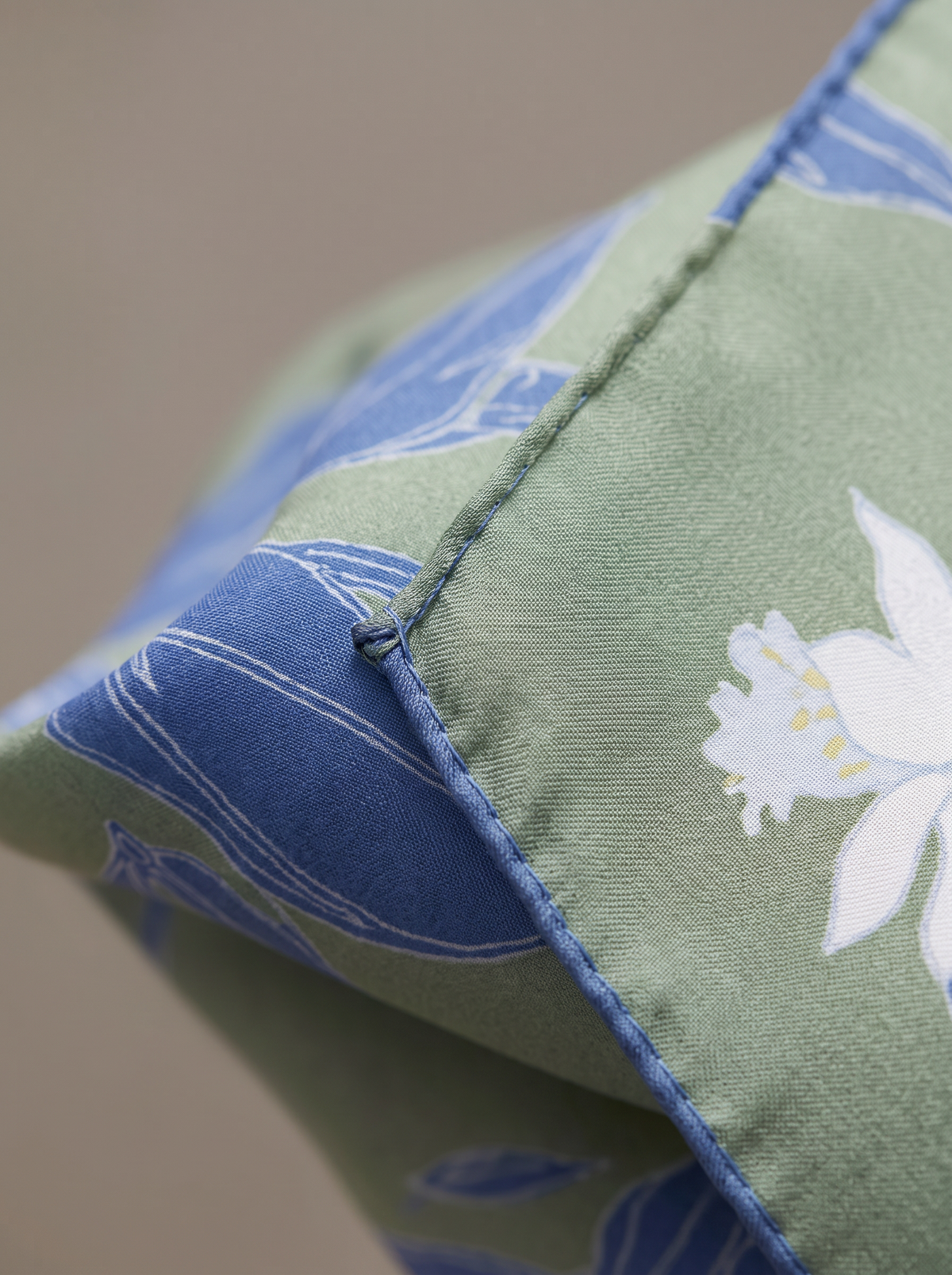 "Quiet Sandalwood" Botanical 100% Mulberry Silk Scarf