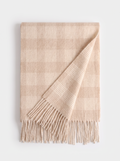 100% Wool Everyday Check Scarf