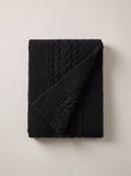 Brushed Rib Wool-Blend Scarf