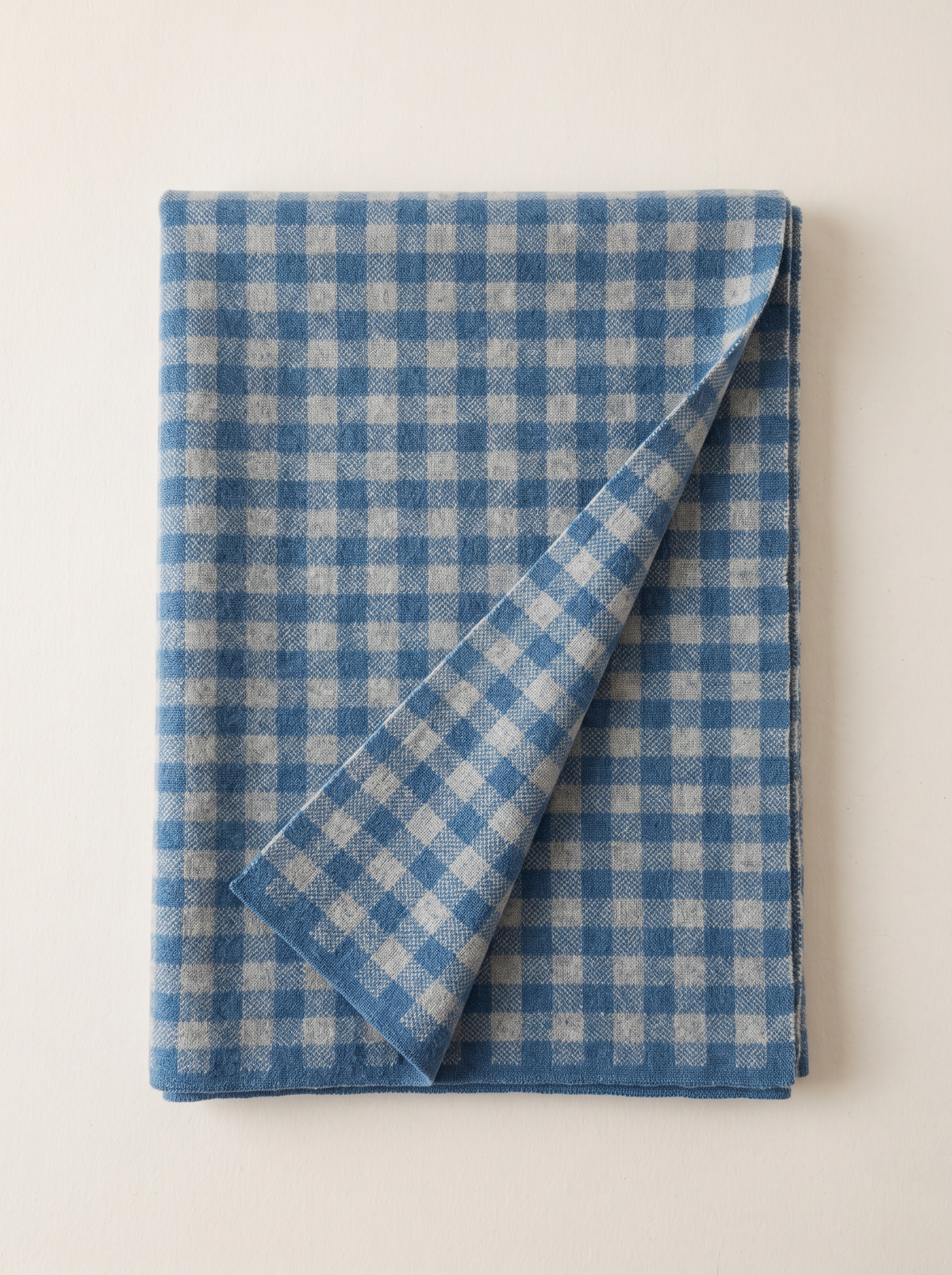 100% Wool Mixed Check Scarf