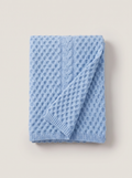 Textured Honeycomb Knit Scarf