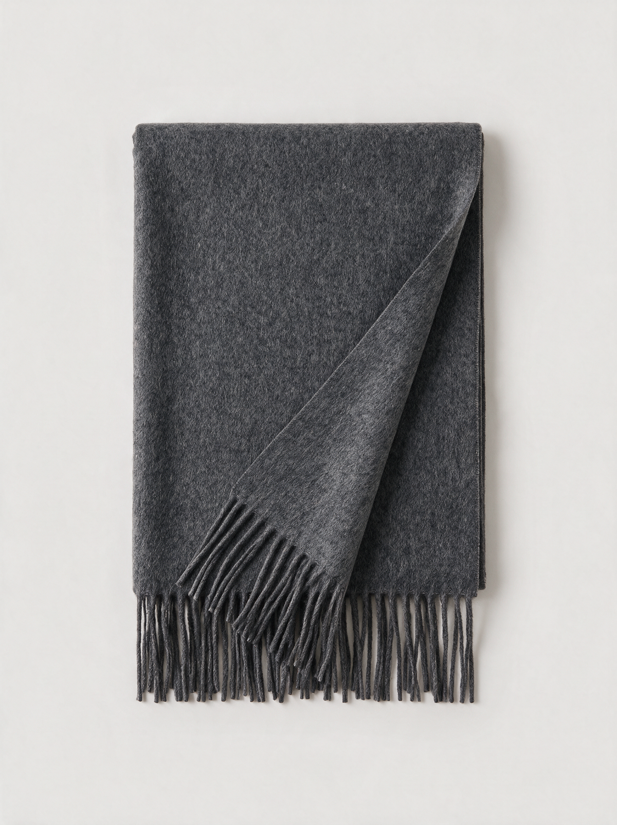 100% Australian Wool Scarf | Solid Minimalist Wrap