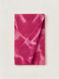Painterly Colour 100% Wool Knit Scarf