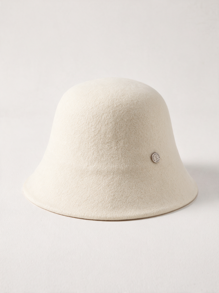 Felted Wool Cloche Hat
