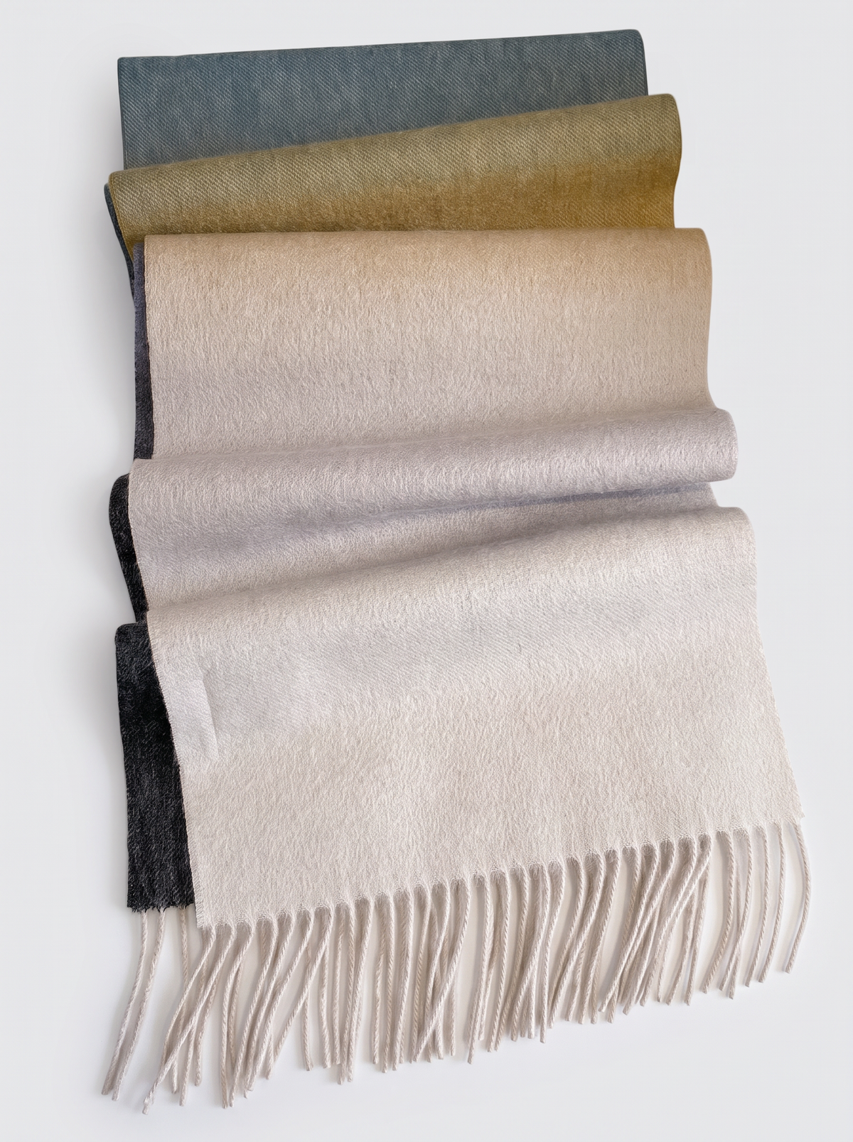 100% Australian Wool Gradient Scarf