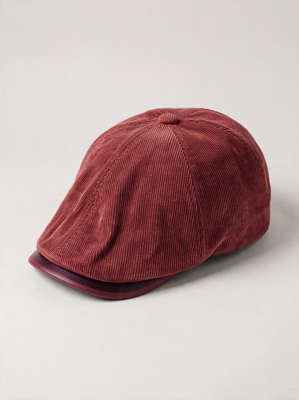 Corduroy Newsboy Cap