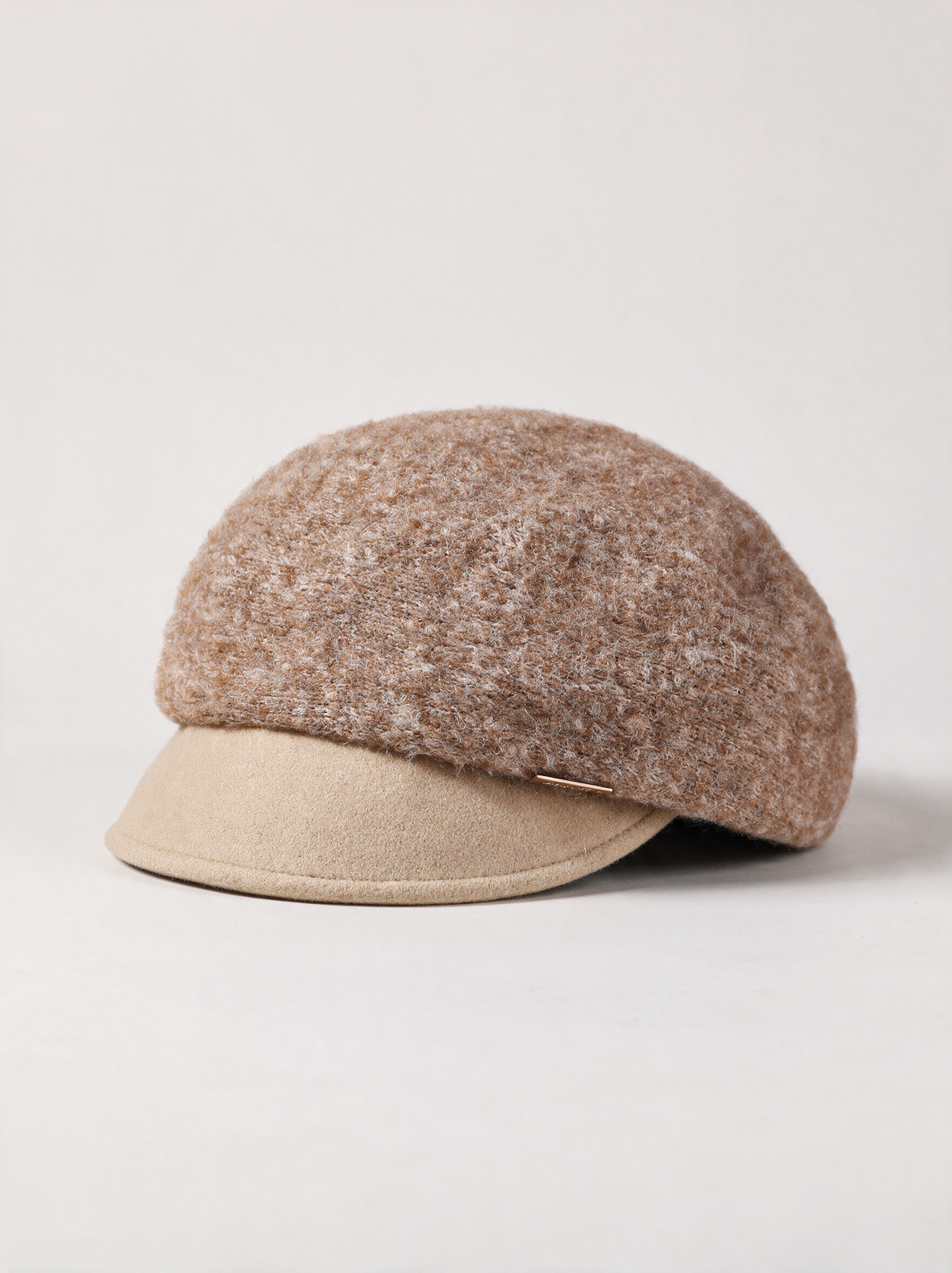Knit Wool Baker Boy Cap
