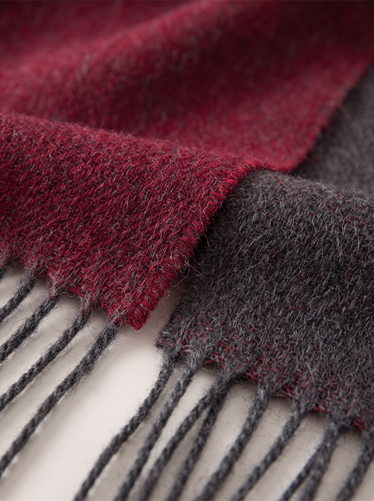 100% Australian Wool Gradient Scarf