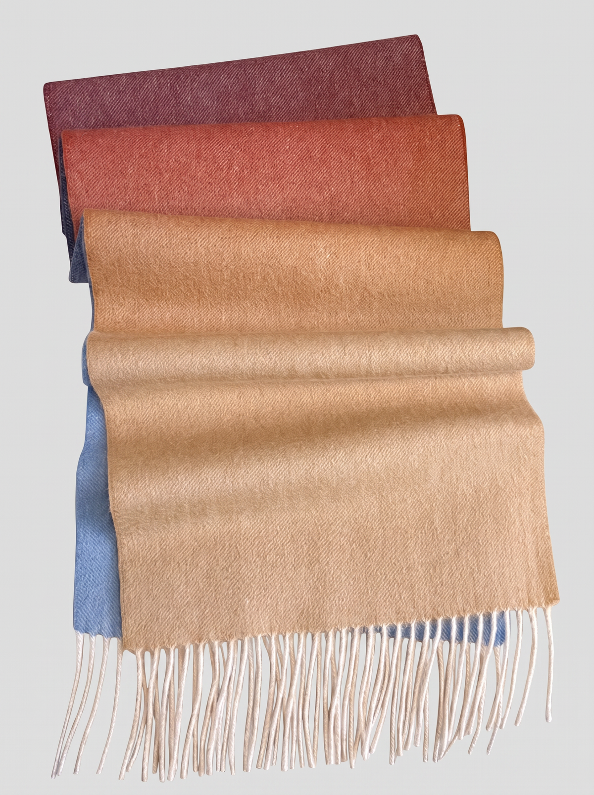 100% Australian Wool Gradient Scarf