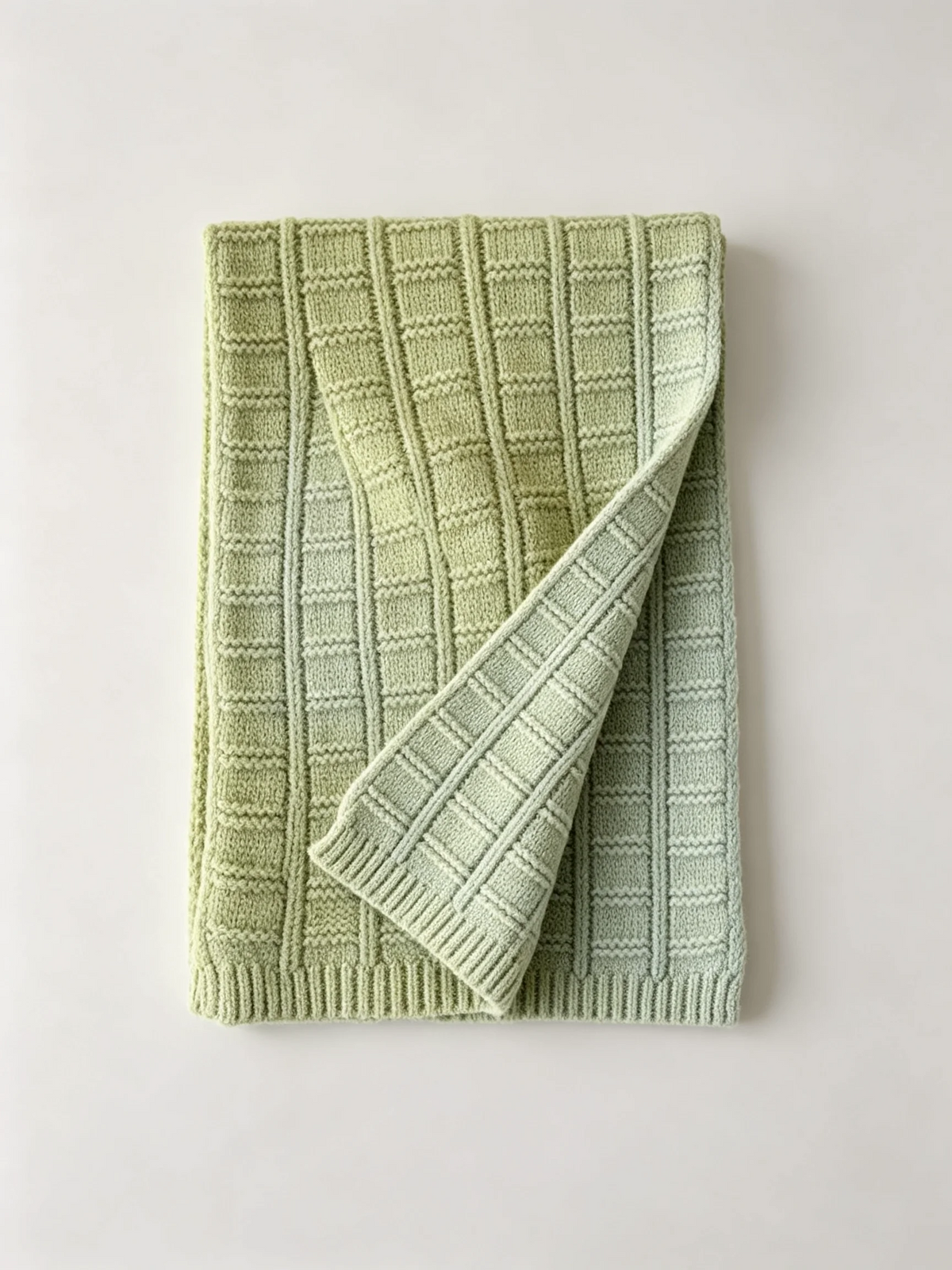 Cable-Knit Winter Scarf