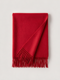 100% Australian Wool Scarf | Solid Minimalist Wrap