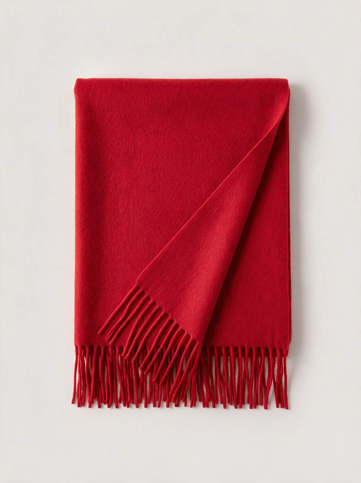 100% Australian Wool Scarf | Solid Minimalist Wrap