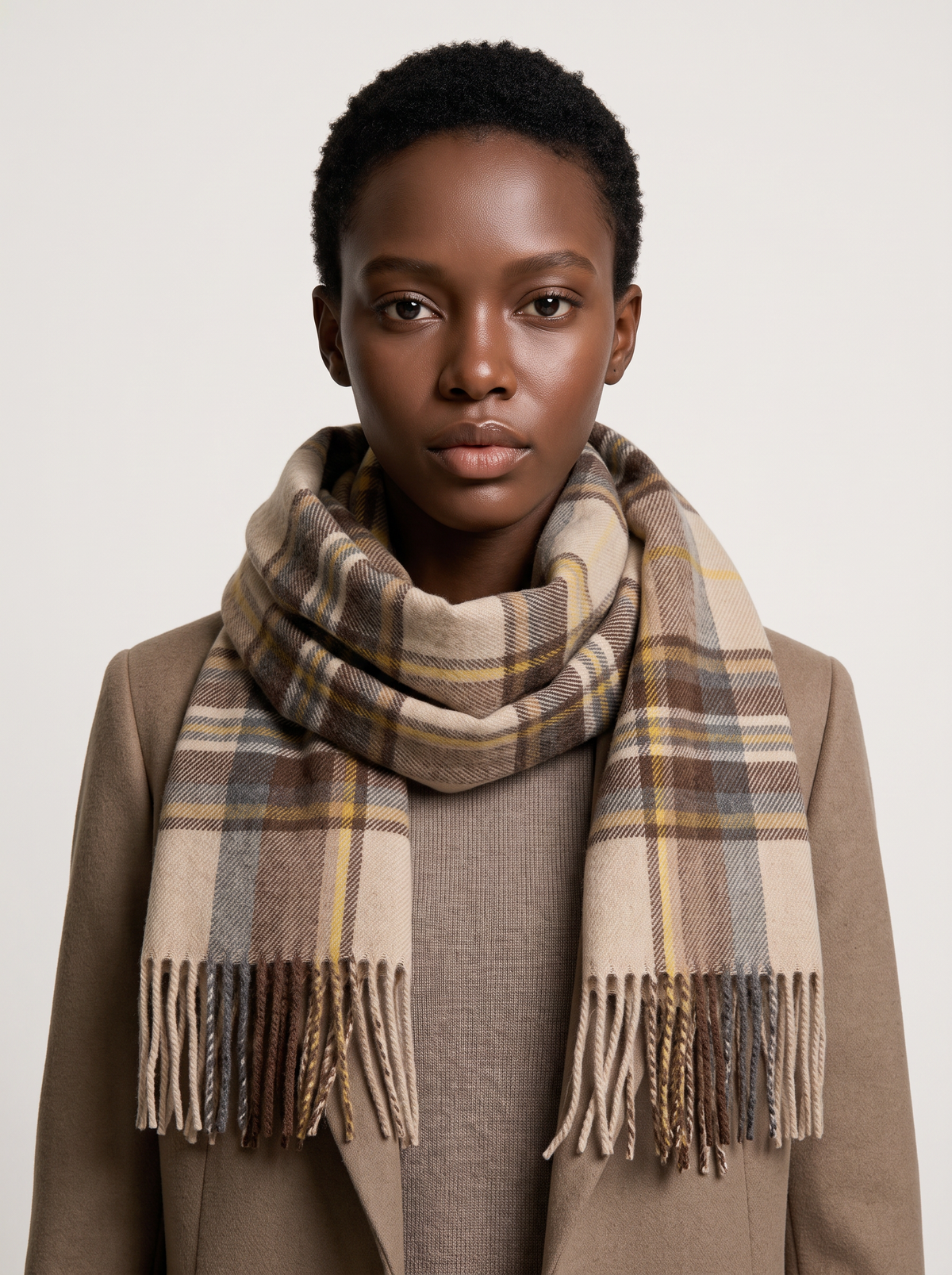 100% Wool Heritage Stripe Scarf