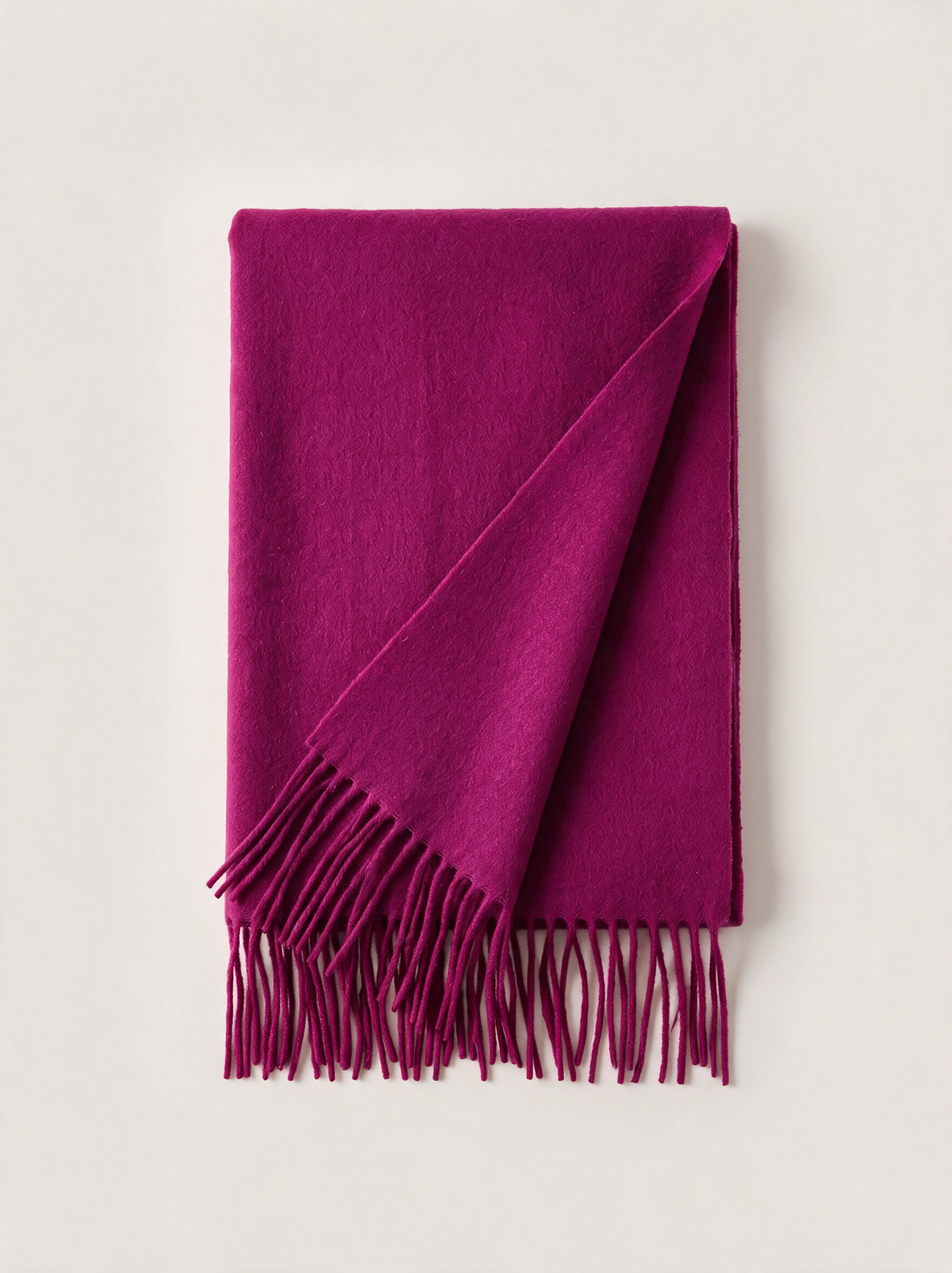 100% Australian Wool Scarf | Solid Minimalist Wrap