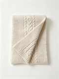 Brushed Rib Wool-Blend Scarf
