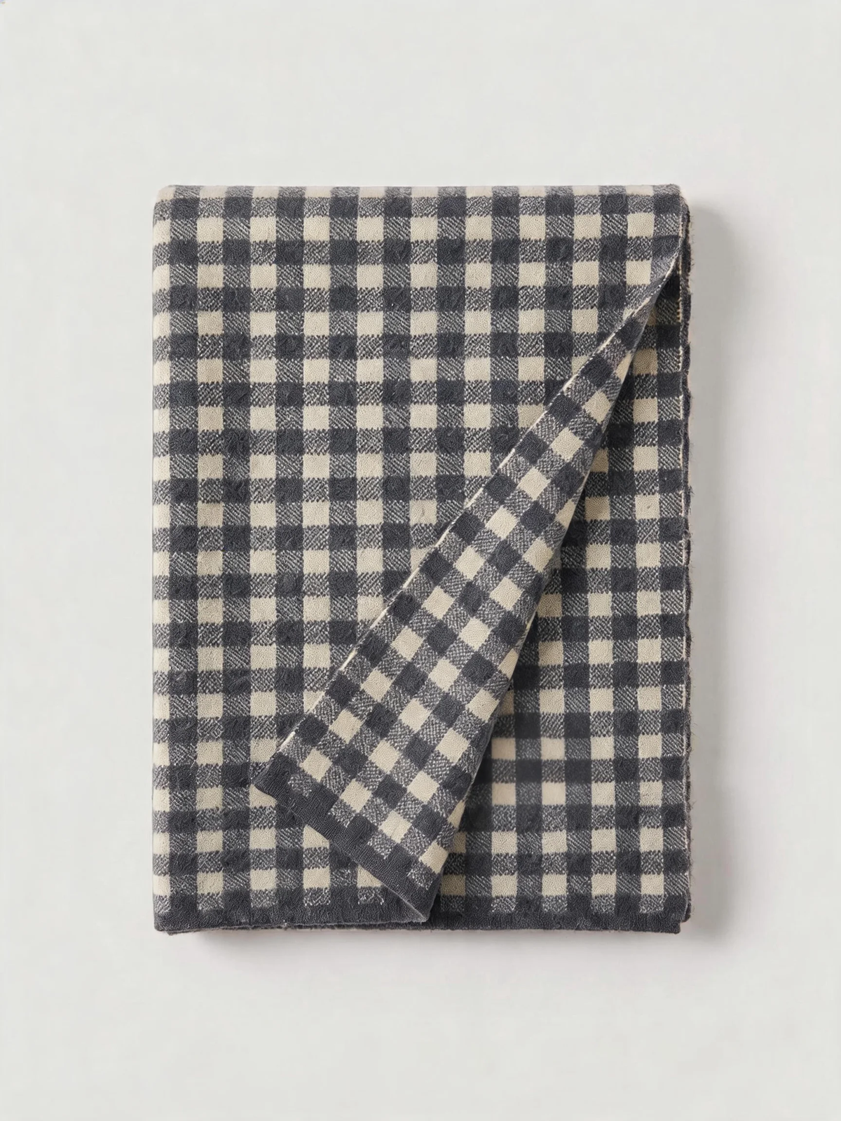 100% Wool Mixed Check Scarf