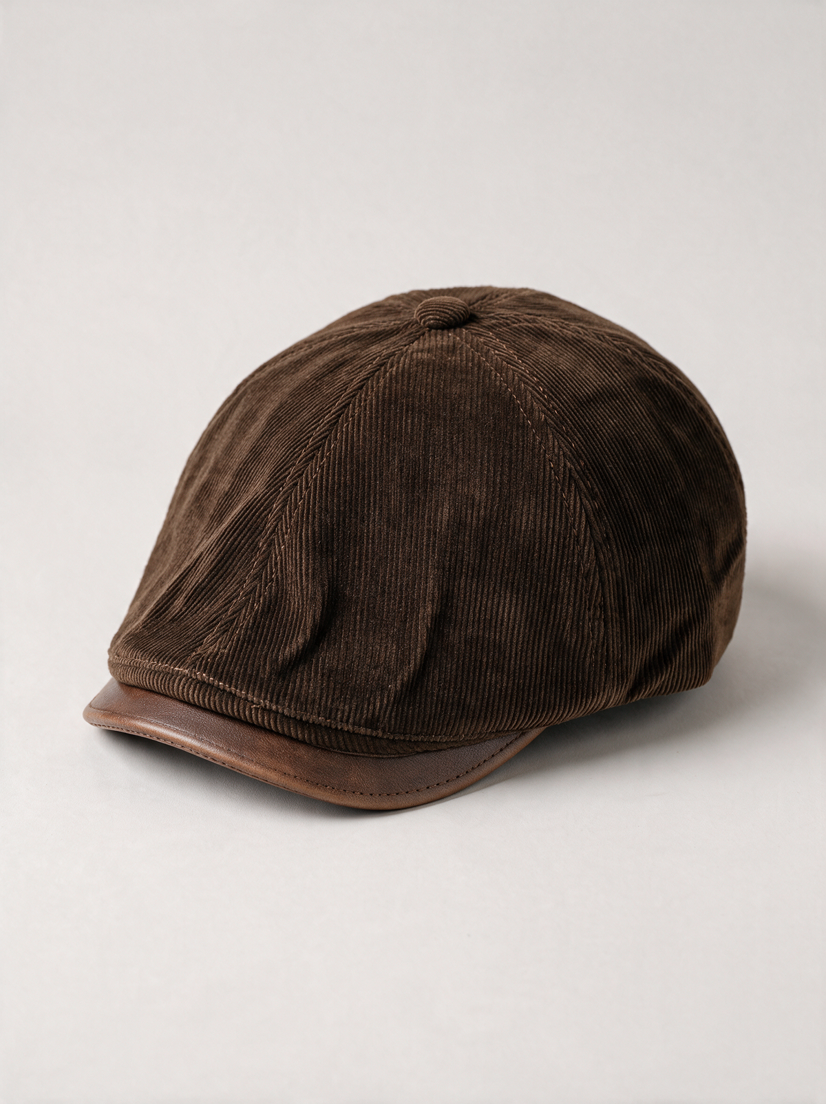 Corduroy Newsboy Cap