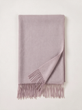 300g Cashmere-Feel Oversized Fringe Scarf | Solid Blanket Wrap