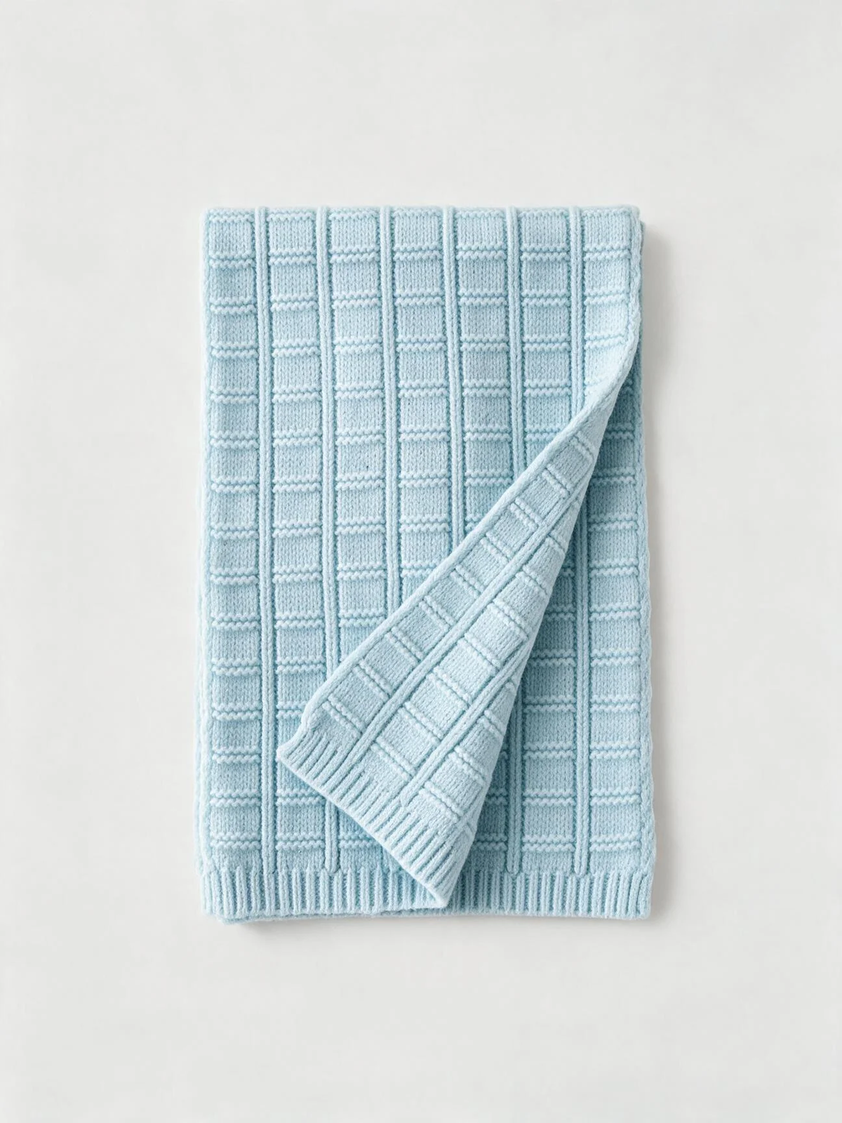 Cable-Knit Winter Scarf