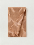 Painterly Colour 100% Wool Knit Scarf