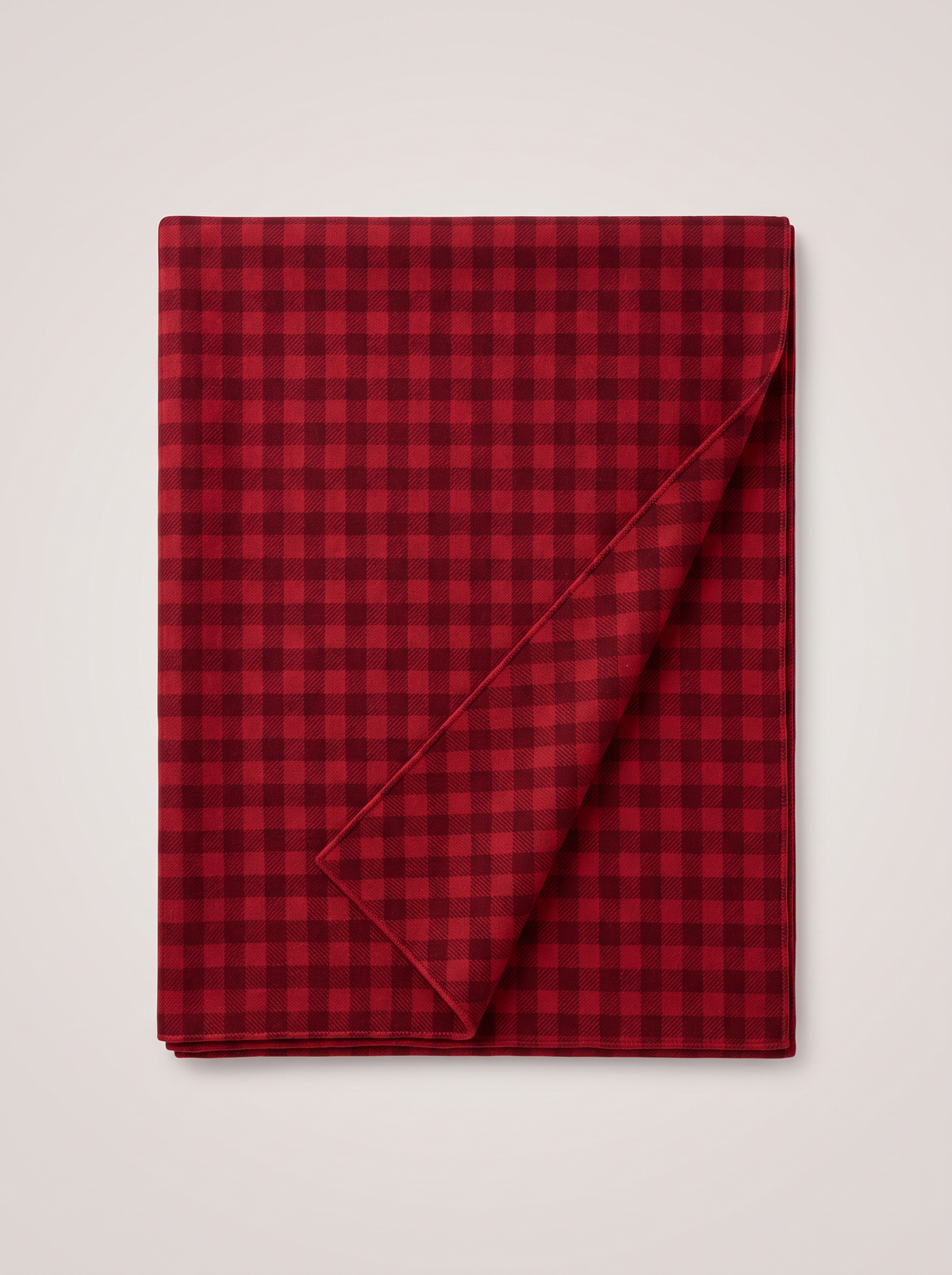 100% Wool Mixed Check Scarf