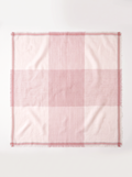 100% Cashmere Square Scarf | Colour-Block Panel Design