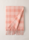100% Wool Fine-Line Check Scarf