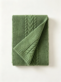 Brushed Rib Wool-Blend Scarf