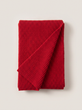 Long Rib-Knit Scarf