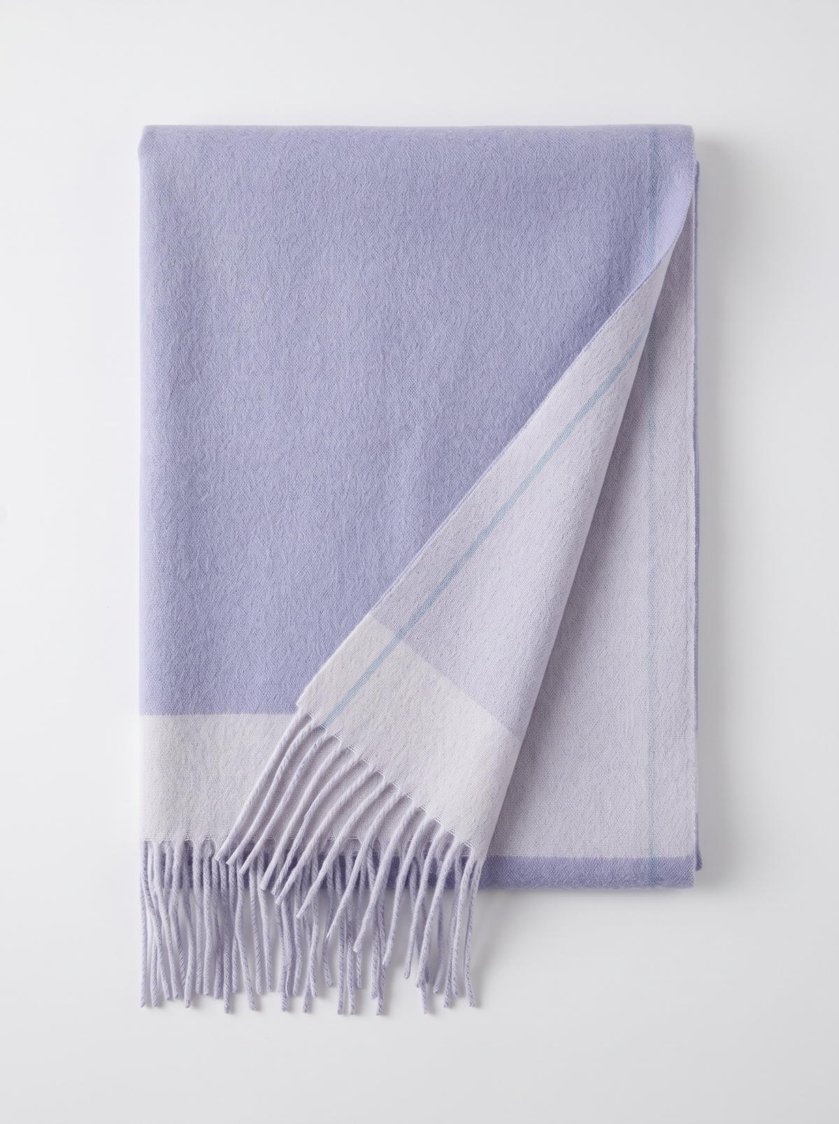 100% Australian Wool Border Scarf