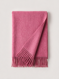 100% Australian Wool Scarf | Solid Minimalist Wrap