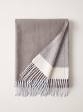 100% Australian Wool Border Scarf