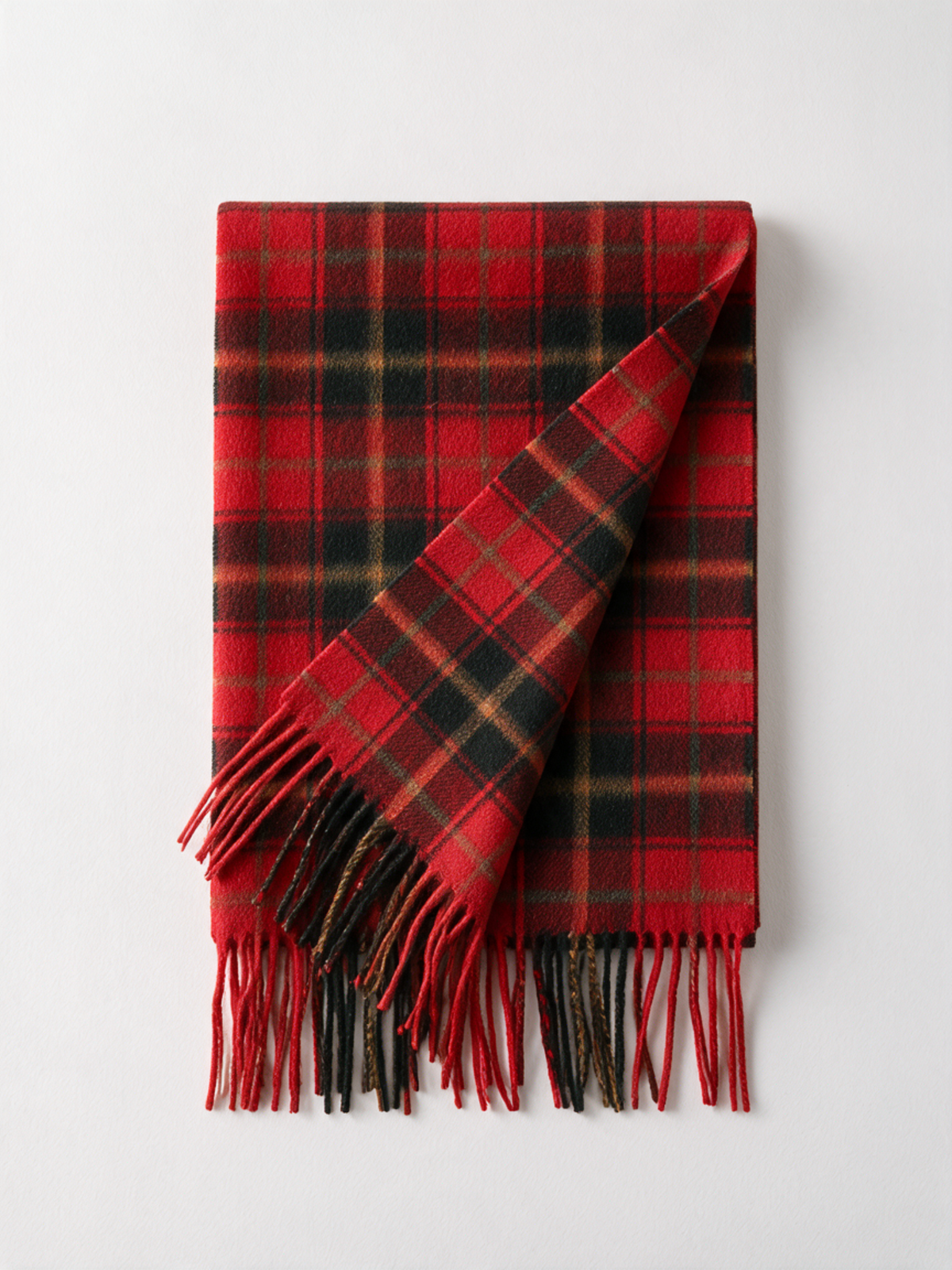 100% Wool Classic Tartan Scarf