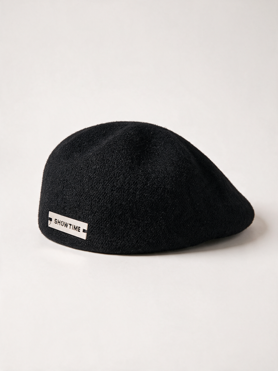Wool-Blend Newsboy Cap