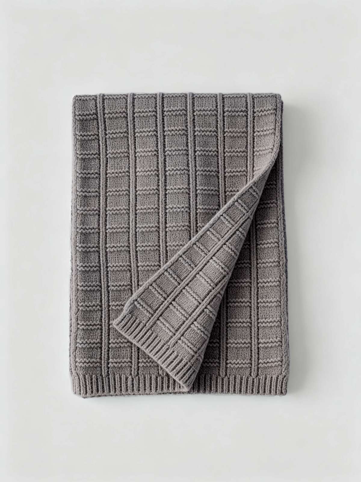 Cable-Knit Winter Scarf
